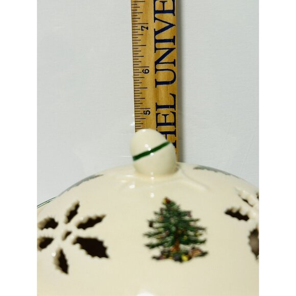 Spode Vintage England Porcelain Pierced Bowl Candy Dish Tree Design 5x5” - Picture 7 of 9